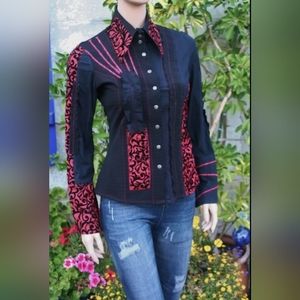 SAVE THE QUEEN Women Shirt Blouse Size Eur M